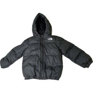 North Face Toddler Unisex 550 Down Puffer Jacket Black Size 3T